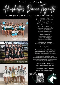 Huskettes Dance Clinic & Tryouts